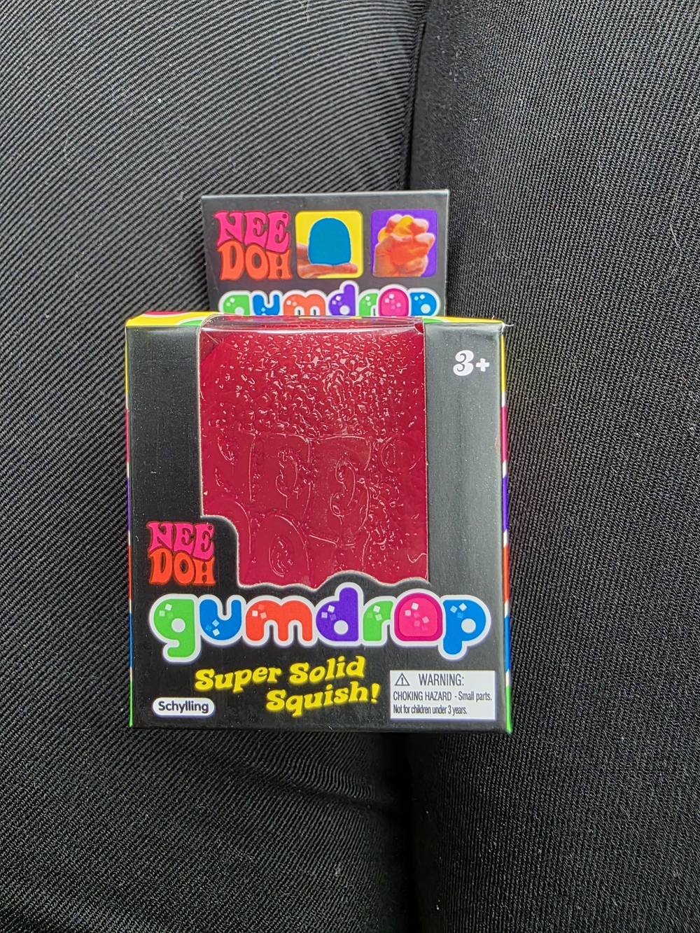 NeeDoh Gumdrop Super Solid Squish! - Red